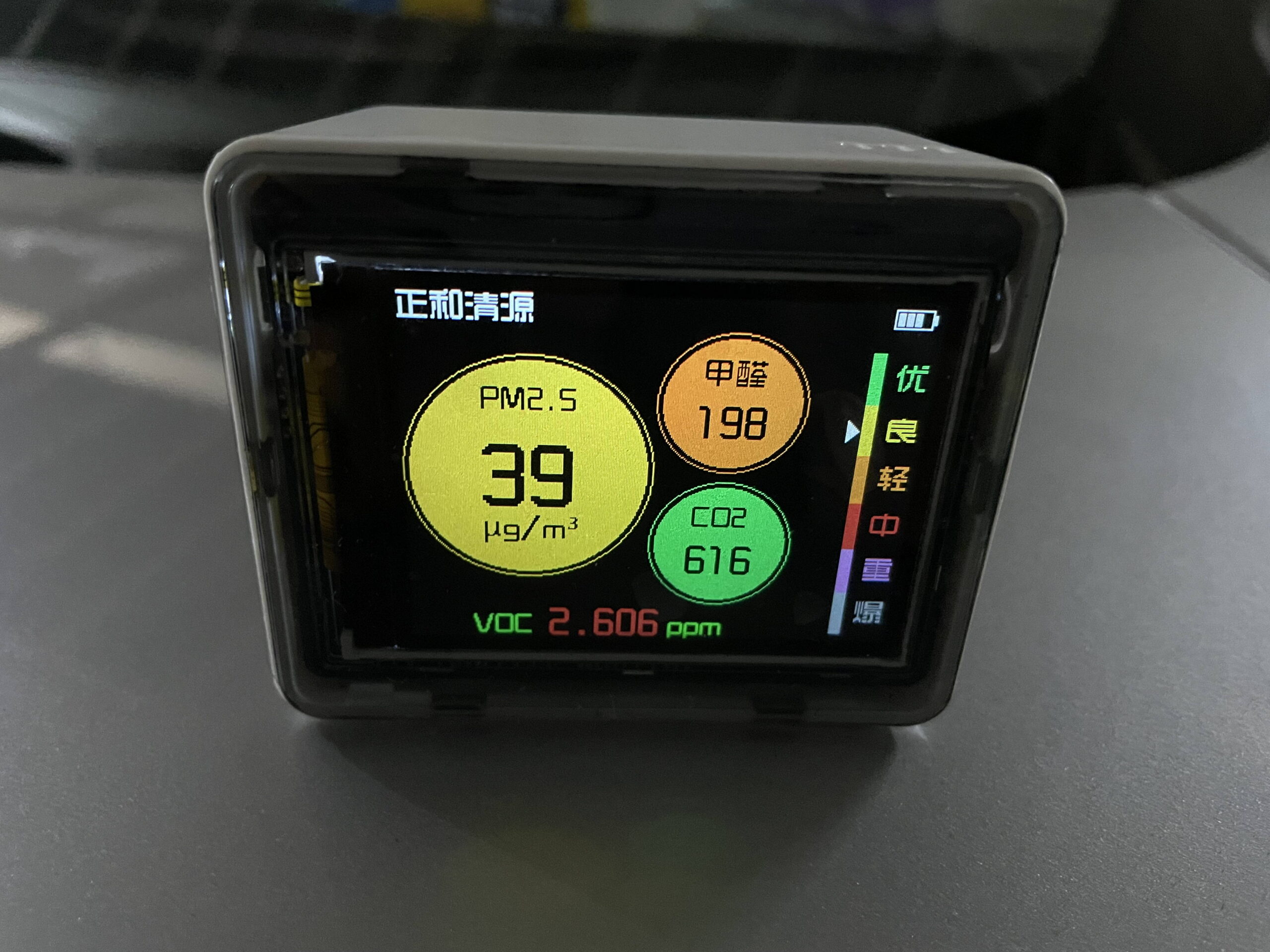 正和清源B36空氣質量檢測儀 + PHILIPS飛利浦車用除菌空氣清淨機GP5612 心得分享 (PM2.5/甲醛/二氧化碳/揮發性有機化合物)