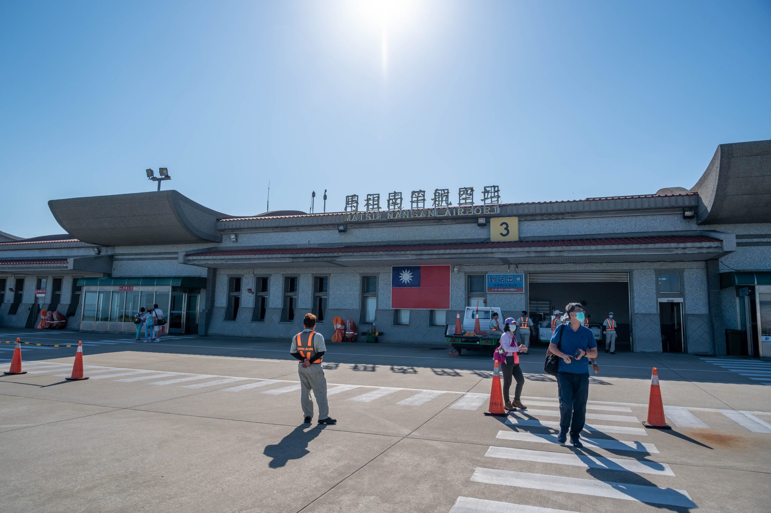 馬祖之旅 2021/5/15 Day8【南竿】雲台山、津沙聚落、鐵堡、勝天公園、媽祖巨神像、印地安人頭岩、八八坑道
