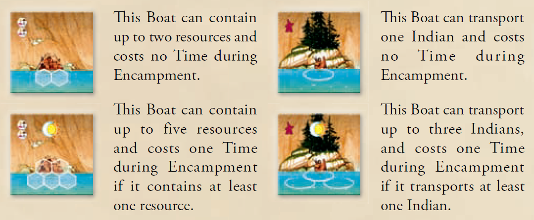 路易斯與克拉克 (Lewis & Clark: The Expedition Second Edition) 2013船隻升級板塊