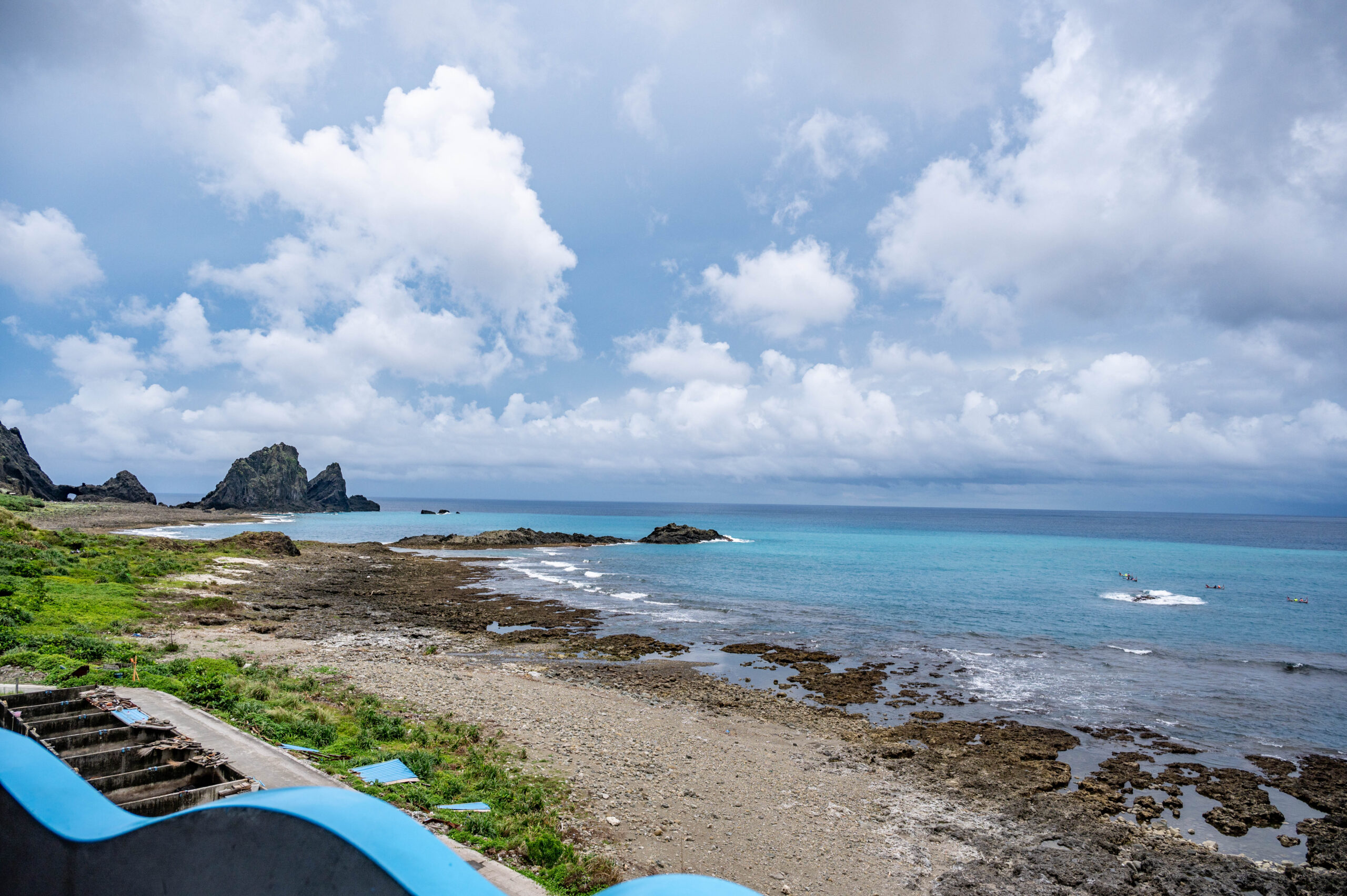 蘭嶼‧人之島 2023/6/30 Day1 龍門港、開元港、像水渠一樣、蘭嶼航空站、虎頭坡