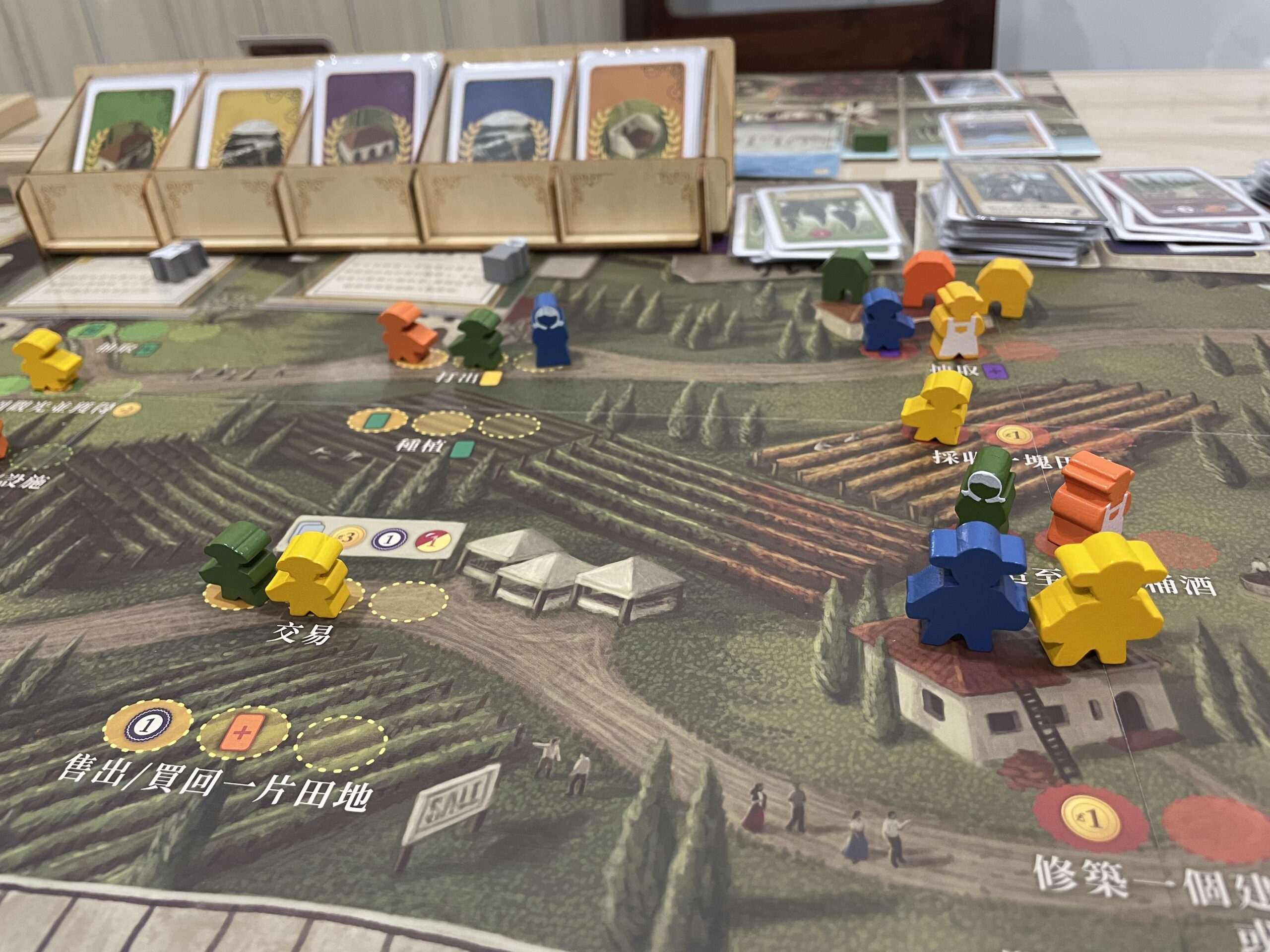葡萄酒莊園精華版 托斯卡納擴充 (Viticulture Essential Edition/Tuscany) 各版本的差異