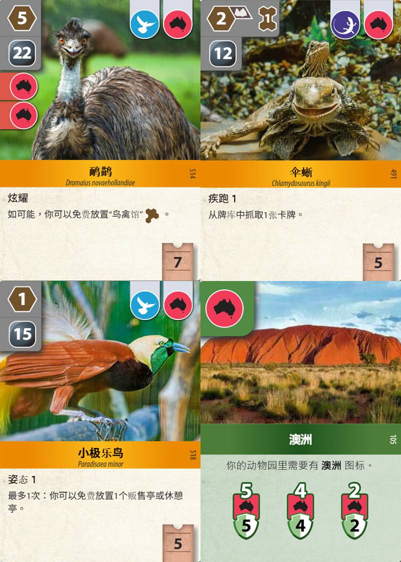 從100場方舟動物園(Ark Nova)學到什麼(翻譯)