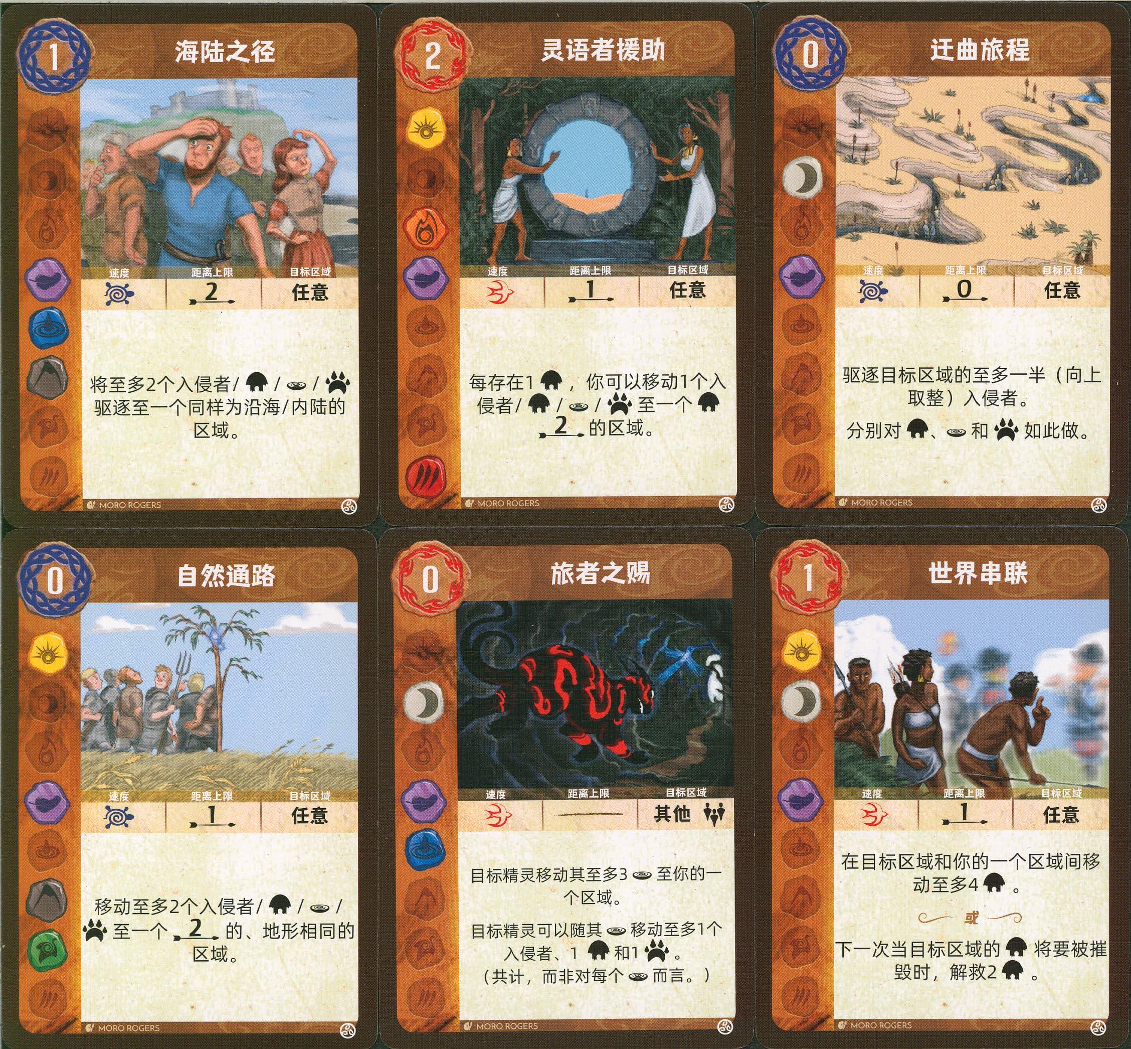靈跡島:翎羽和熾焰(Spirit Island: Feather & Flame) 開局(翻譯)