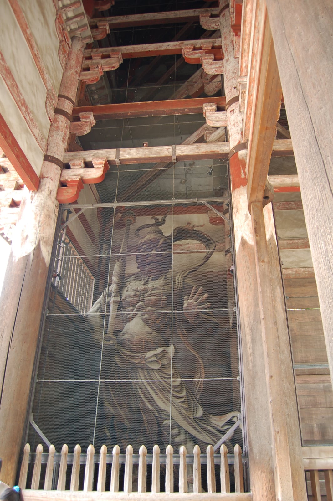 東大寺南大門的威嚴金剛力士像｜2006/07 京都/大阪/神戶