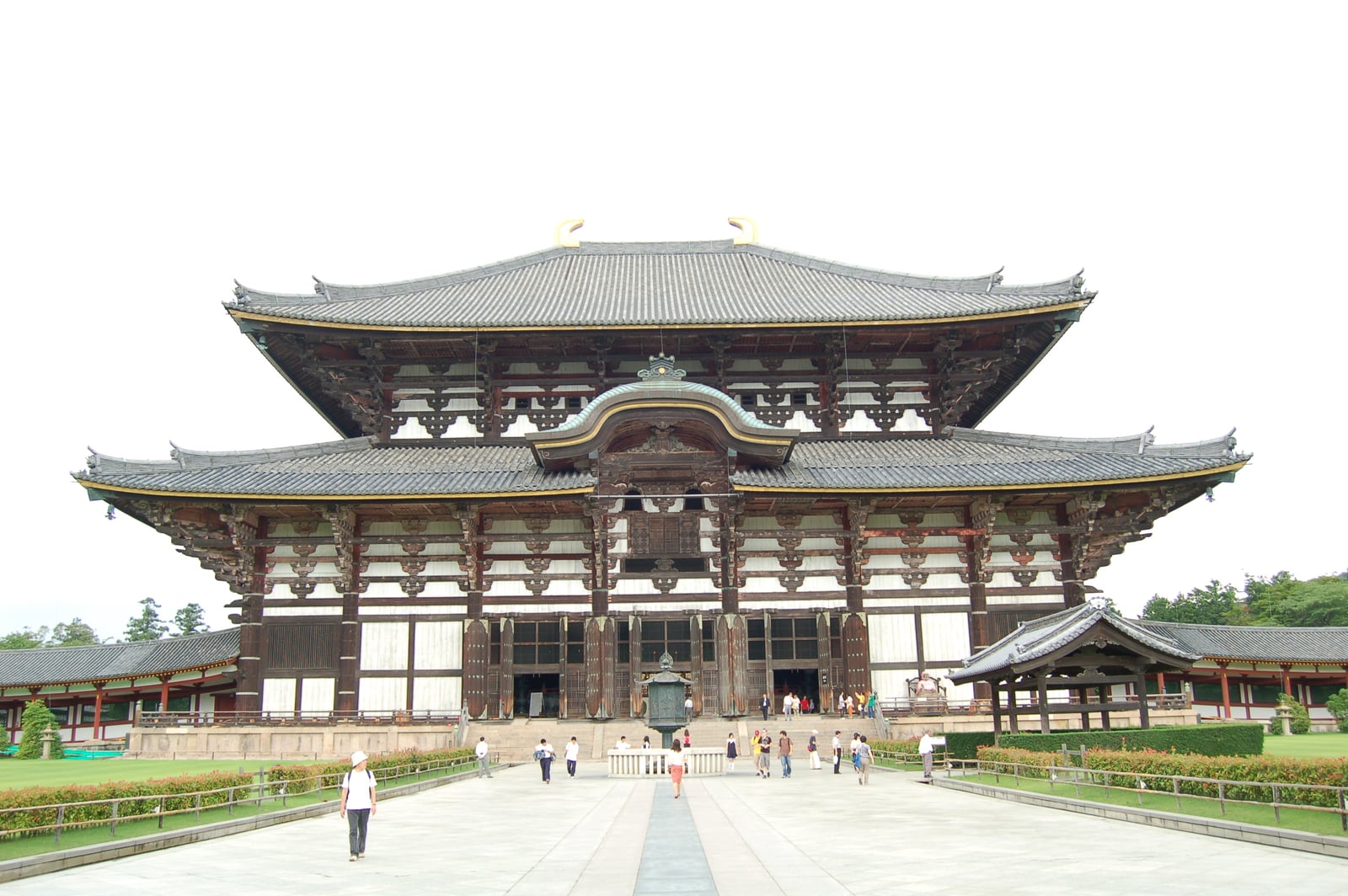 奈良東大寺大佛殿的宏偉木造建築｜2006/07 京都/大阪/神戶