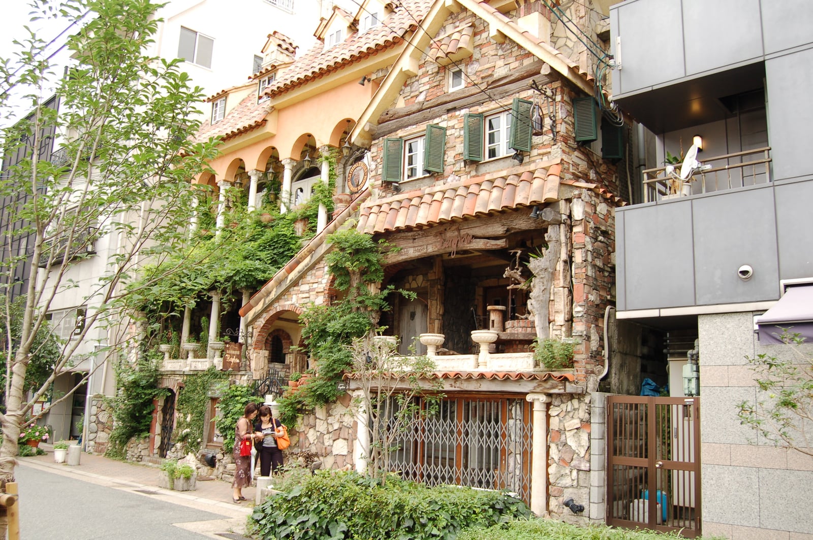 神戶異人館區的歐式石造建築｜2006/07 京都/大阪/神戶