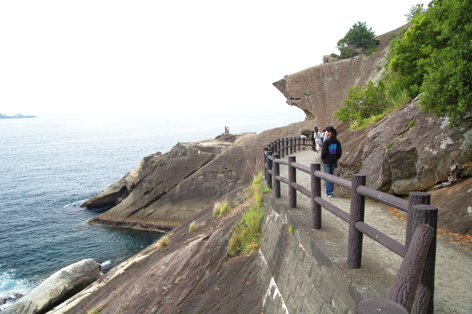 鬼城海岸邊的蜿蜒步道｜2008/05 紀州半島/京阪