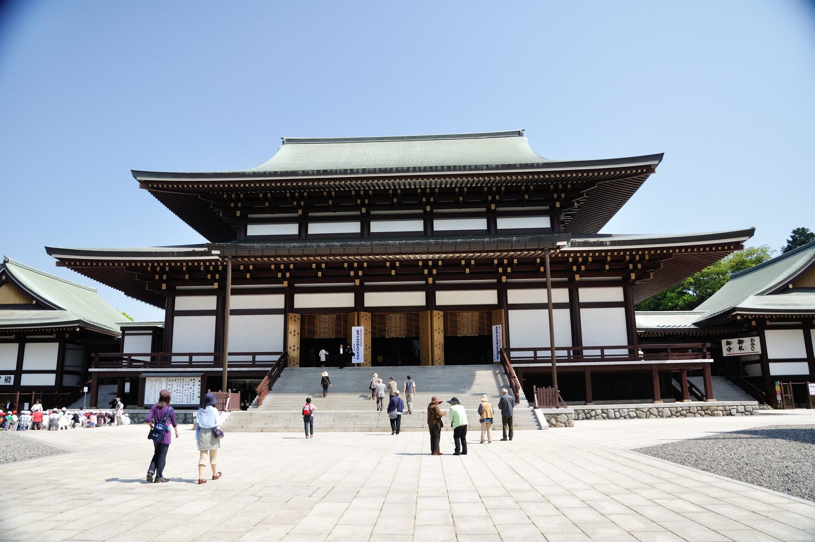 成田山新勝寺大本堂的莊嚴建築｜2012/05 北陸