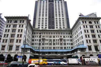 半島酒店宏偉的古典建築立面
