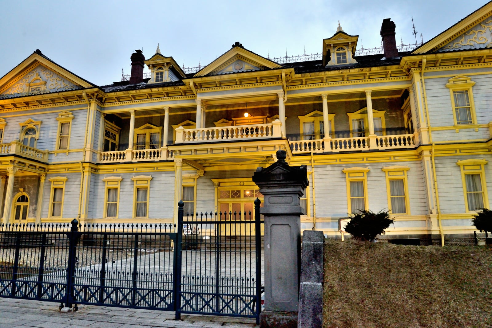 舊函館區公會堂的優雅洋風建築｜2015/03 北海道