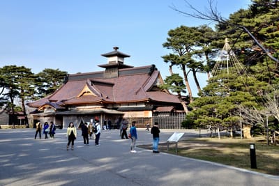 函館五稜郭內的箱館奉行所建築