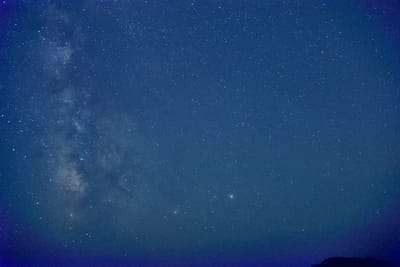 Cavtat 深夜星空與燦爛銀河