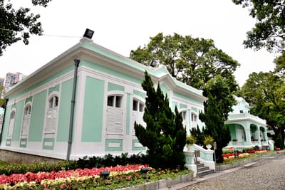 龍環葡韻的薄荷綠歐式建築風情
