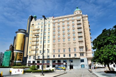 新葡京酒店的古典建築外觀