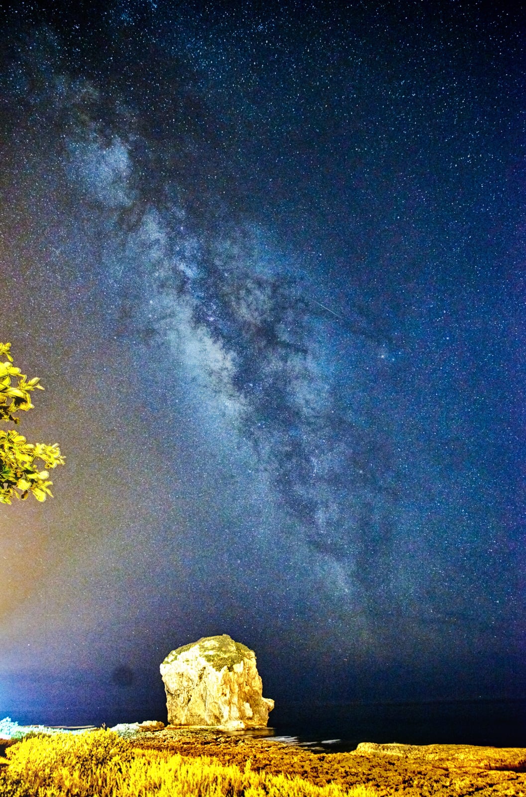 船帆石夜空下的銀河繁星｜2015~2018 國境之南