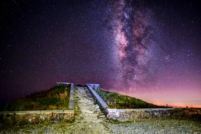 馬雅平台上的璀璨銀河夜空｜2017/09 合歡山