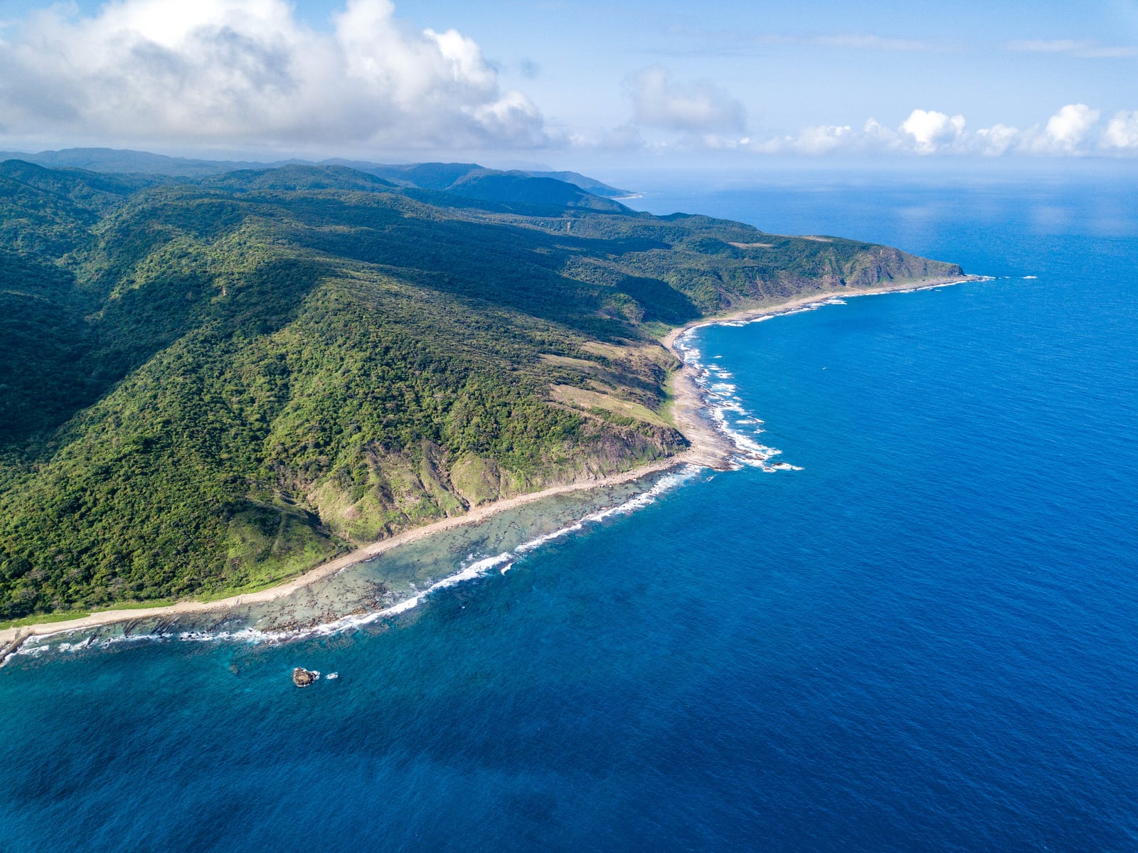 滿州茶山路海岸群山與蔚藍海景空拍｜2018/02~07 國境之南空拍