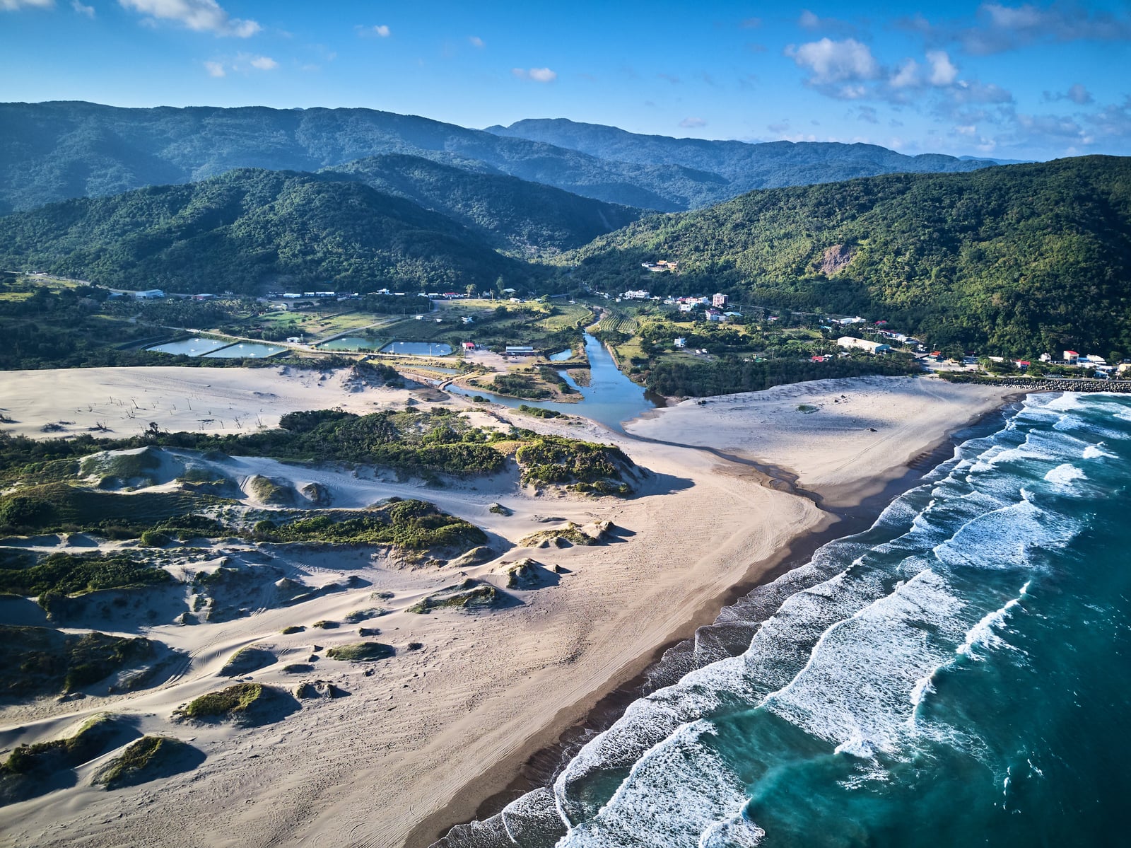 九棚大沙漠與海岸海浪空拍美景｜2018/02~07 國境之南空拍