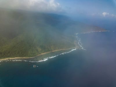 滿州鄉茶山路海岸與山嵐空拍