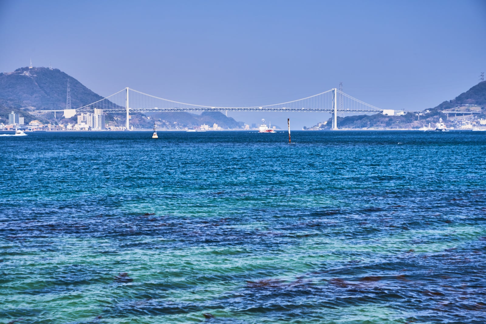 眺望關門大橋的蔚藍海景｜2018/03 北九州/廣島