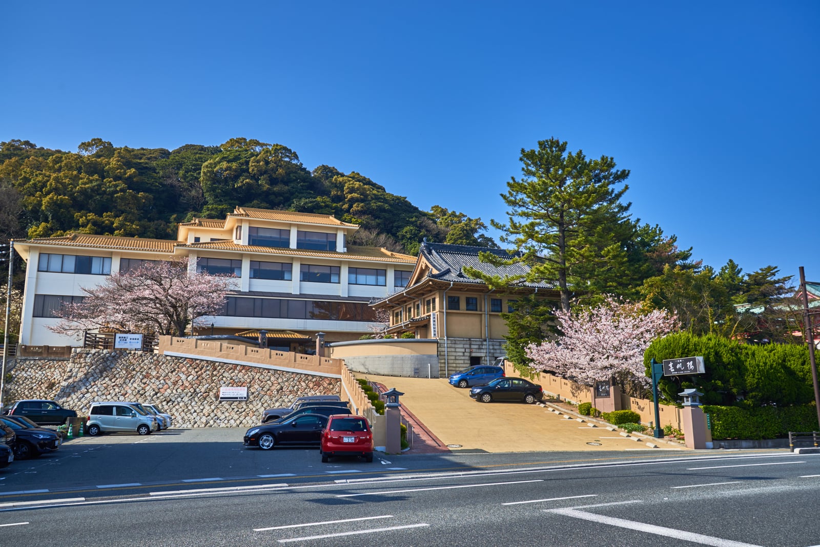 春帆樓的春日櫻花景致｜2018/03 北九州/廣島