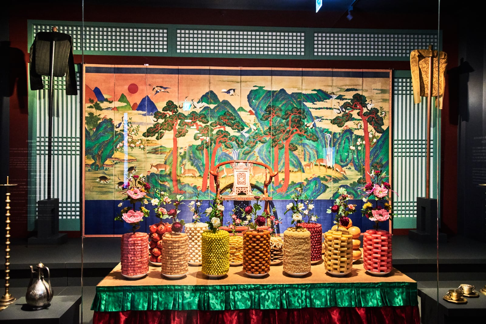宮廷儀式中的傳統供品展示｜2018/04+2019/04 韓國首爾
