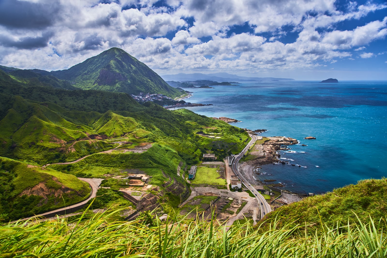 南子吝山頂俯瞰山海交織的絕美海岸線｜2018/07+2017/07 東北角/北海岸