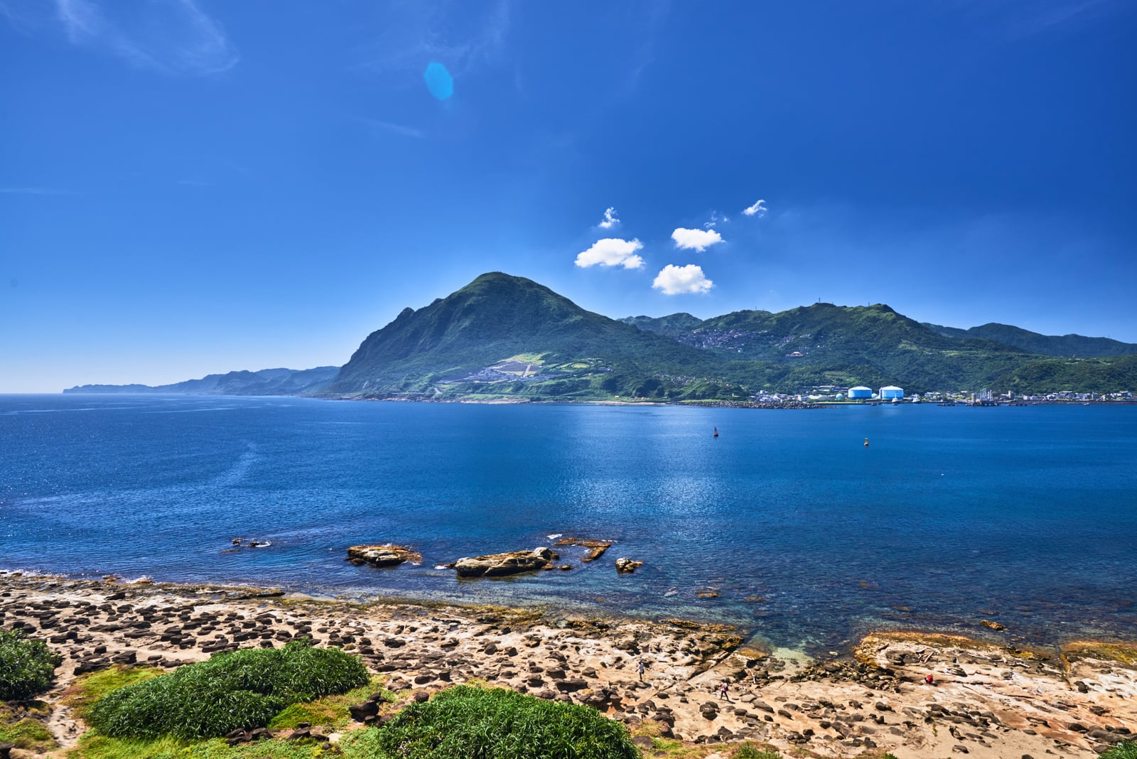 深澳岬角湛藍海景與基隆山｜2018/07+2017/07 東北角/北海岸