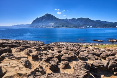 深澳岬角蕈狀岩與基隆山海景｜2018/07+2017/07 東北角/北海岸