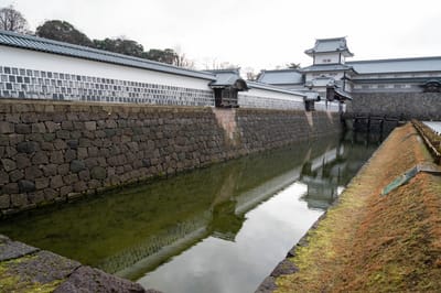 金澤城南門跡與辰巳用水護城河