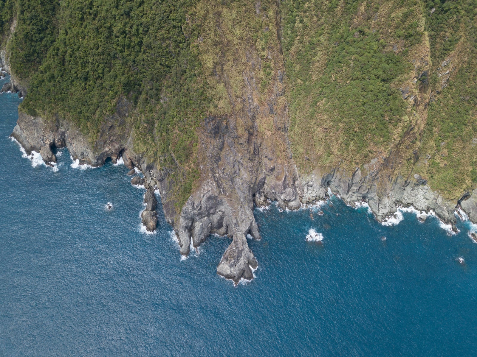 俯瞰烏岩角海蝕洞的壯麗海岸線｜2020/08 宜蘭四日