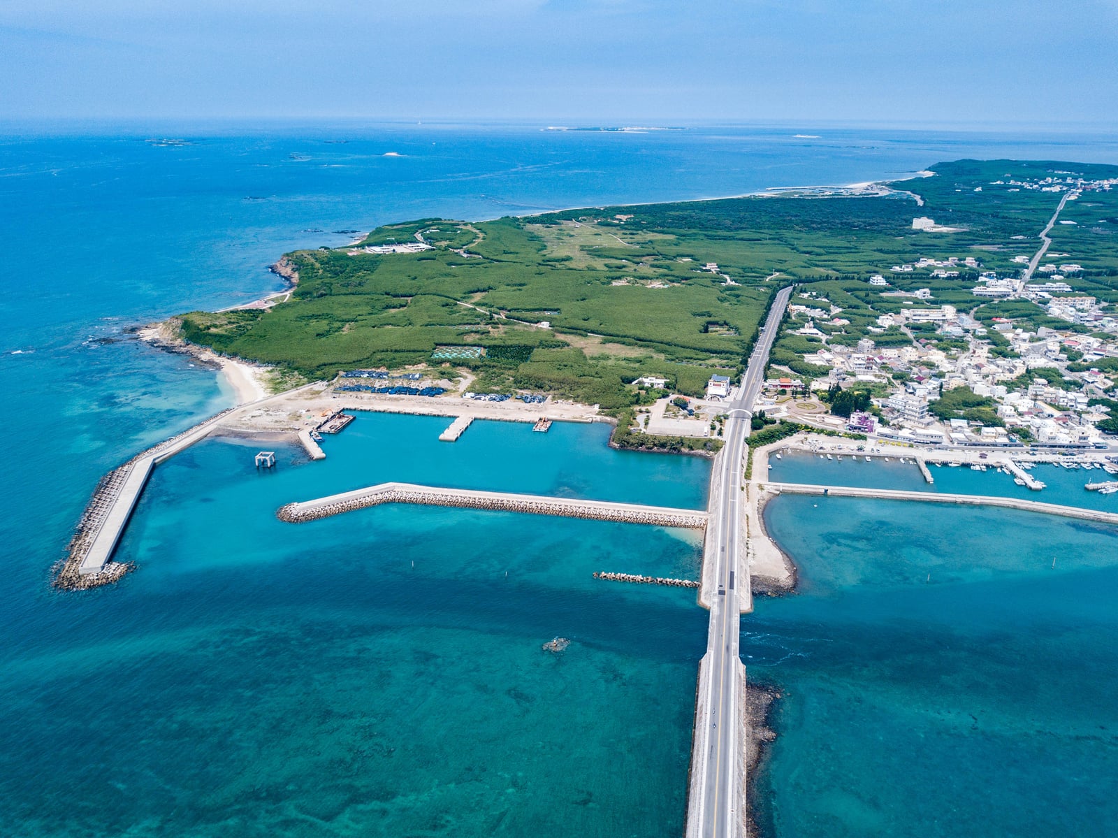 俯瞰西嶼鄉大礁的蔚藍海岸線｜2020/09 澎湖四日