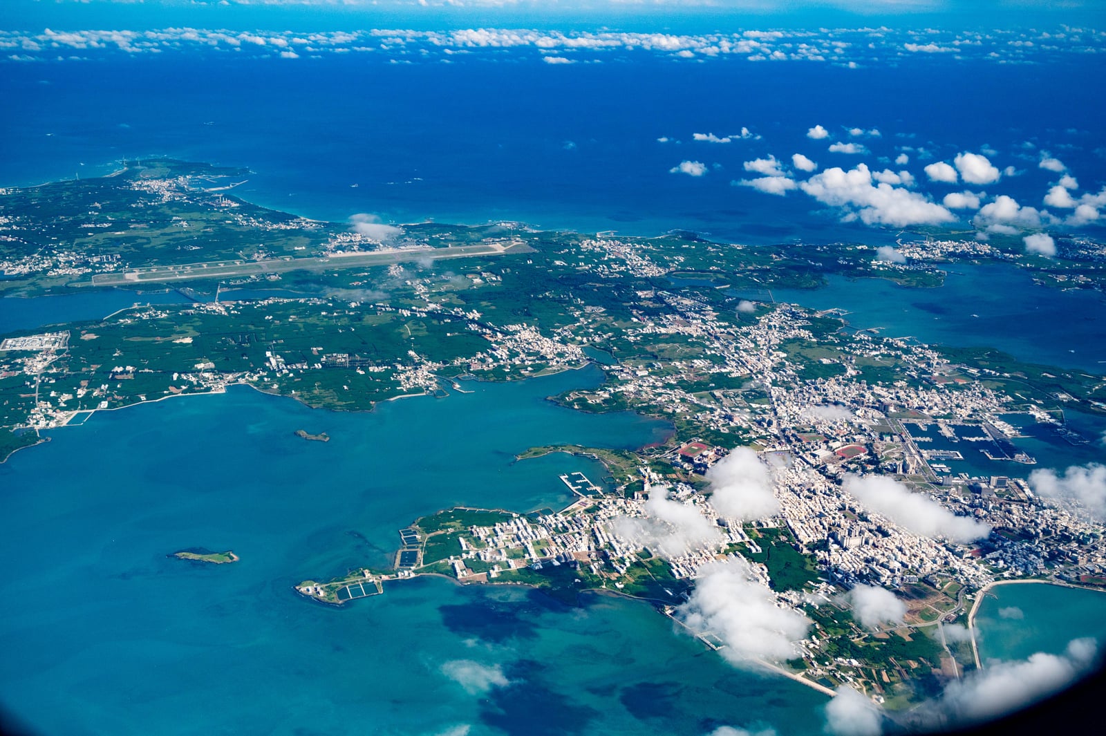 高空俯瞰群島與蔚藍海岸線｜2020/09 澎湖四日