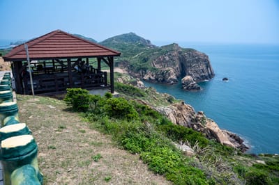 呂何崖觀景亭的壯闊海景