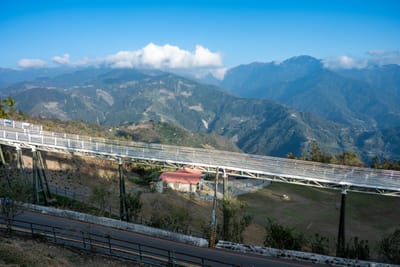 清境農場高空景觀步道與壯麗山景｜2025/02 合歡山+福壽山農場