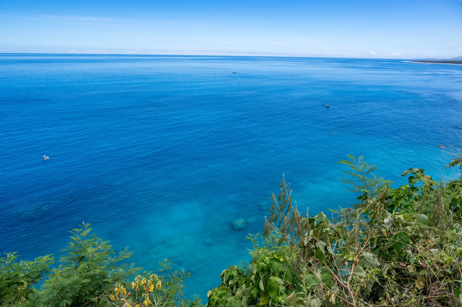 清水斷崖俯瞰湛藍太平洋海景｜2022/08 花東五日