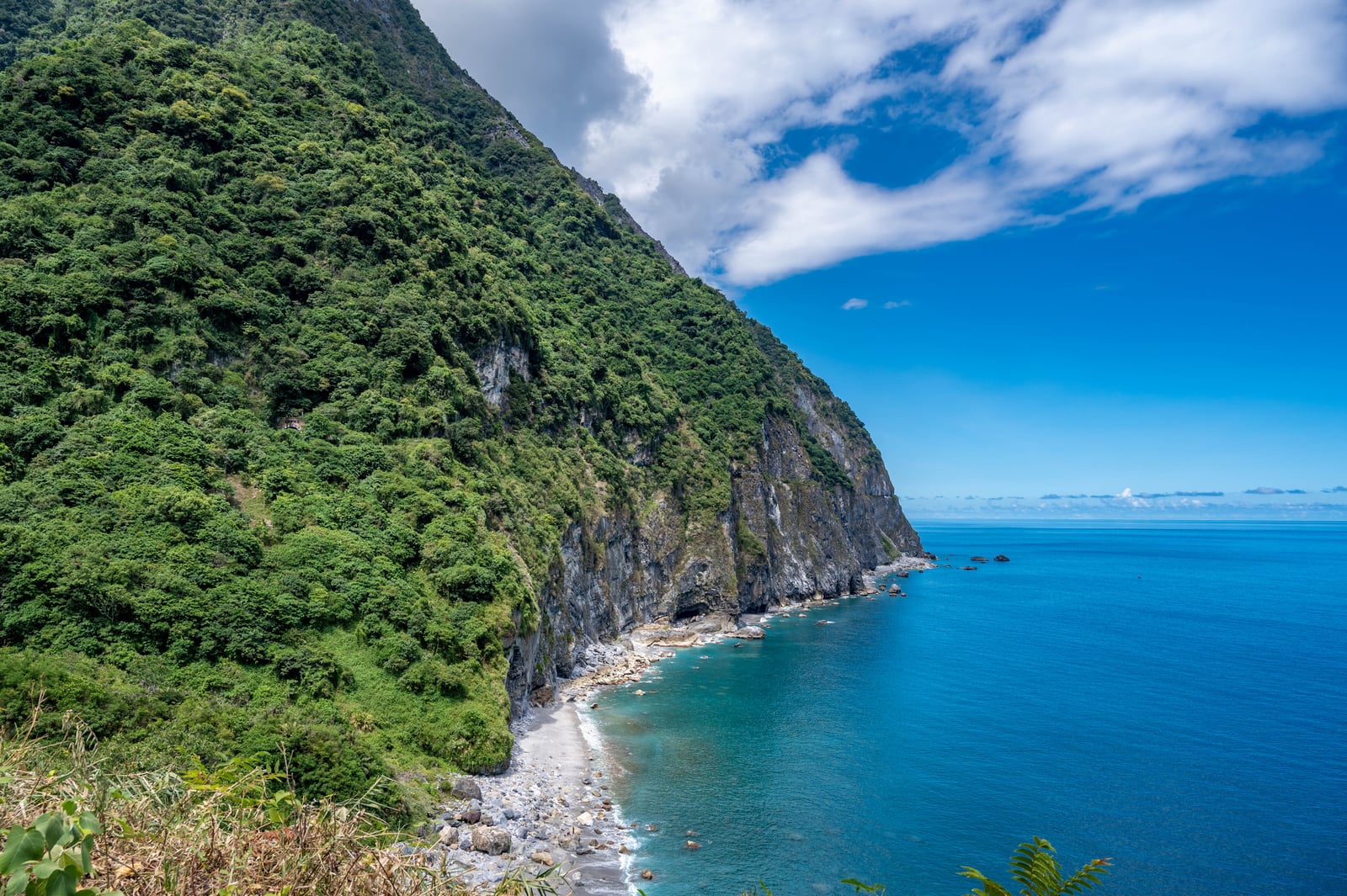 清水斷崖的壯麗山海景觀｜2022/08 花東五日