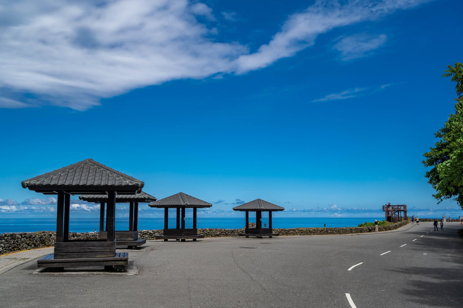 清水斷崖觀景台的湛藍海景｜2022/08 花東五日