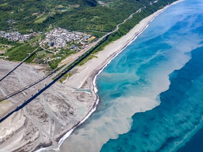 太麻里海岸的鐵道與山海交界｜2022-2024 南迴台9線