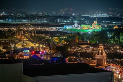 櫻島北公園俯瞰璀璨夜色