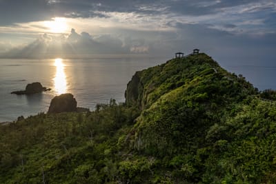 小長城步道的晨曦海景｜2024/08 綠島二日