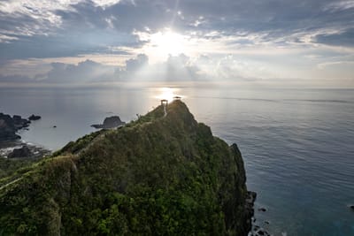 小長城步道晨曦中的絕美海景｜2024/08 綠島二日