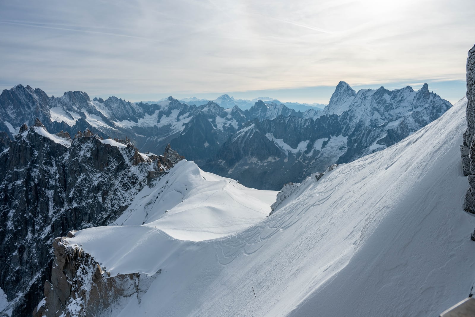眺望群峰的壯麗雪景｜2024/09 瑞士