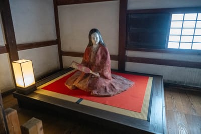 姬路城內靜謐的人偶展示