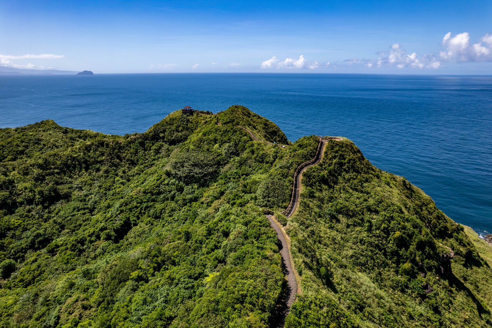 蜿蜒於翠綠山脊的臨海步道｜2025/08 鼻頭角/龍洞/南雅奇岩/水湳洞
