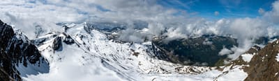 高陶恩國家公園觀景台的群山雪景｜2026/06 阿爾卑斯山脈之德奧邊境