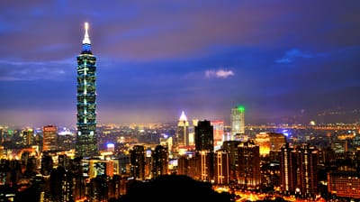 象山眺望台北夜景與璀璨地標